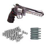 Revolver 357 Crosman Fullmetal Armas Pistolas + Regalos Bbs