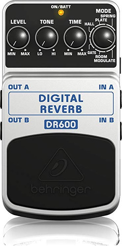 Efectos De Reverberación Estéreo Behringer Dr600 Digital Dig