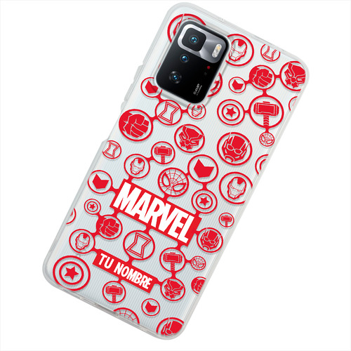 Funda Para Xiaomi Marvel Superhéroes Personalizada