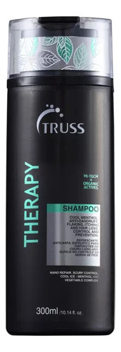 Truss Shampoo Therapy Refrescante Contra Caspa E Queda 300ml