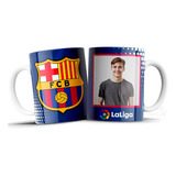 Taza Personalizada De Barcelona Con Tu Foto Ideal/regalo