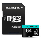 Memoria Microsd 64gb V30 Adata