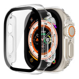 Protector Case Cristal Templado Para Apple Watch Ultra 49mm