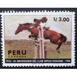 C1106  Peru - Esporte Hipismo Yvert Nº 857 Circ
