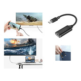 Cabo Usb-c Hdmi 4k Para Galaxy Book S / Celular Galaxy + N/f