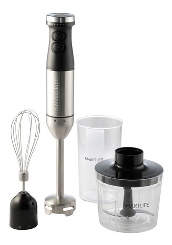 Mixer Industrial Smartlife Acero Inoxidable Y Negro 