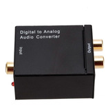 Convertidor De Audio Digital A Análogo Óptico