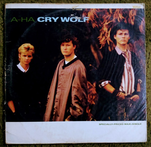 A-ha Cry Wolf Vinilo Maxi U.s.a