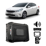 Caixa Slim Kia Cerato 2014 A 2016 350w Rms Amplificada