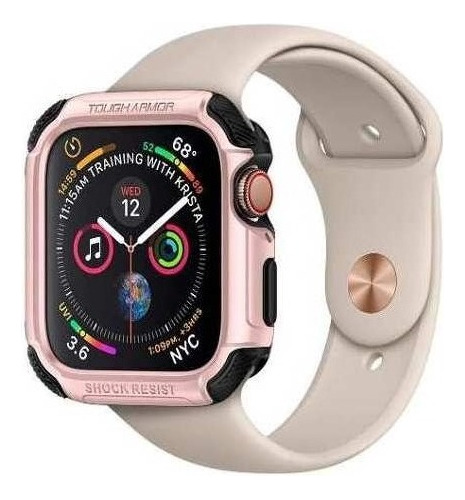 Case Spigen Tough Armor Para Apple Watch 44mm Series 4 Rose