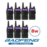 8w Siete Radios Baofeng Uv-5r * Tri Power * Maxima Potencia 