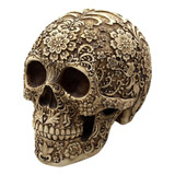 Cráneo Realista Día De Los Muertos Ornamento Cabeza De