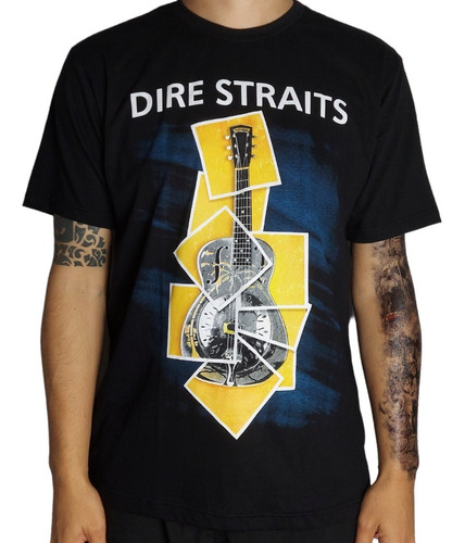 Camiseta Dire Straits Banda Rock