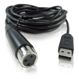 Behringer Mic 2 Usb Cable Interfaz Microfono Xlr A Usb 5 Mts