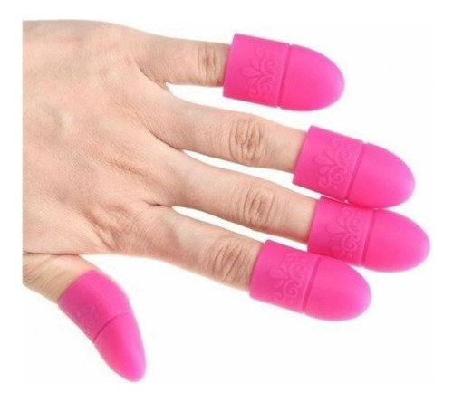 Pack 10 Gomas Removedor De Esmalte Manicure Uñas