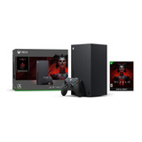 Console Xbox Series X Bundle Diablo 4 Cor Preto