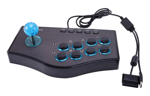 Controlador Arcade Game Rocker Con 2 Joystick Usb Para Ps2/p