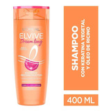 Pack X 6 Unid. Shampoo  Dream Long X400ml Elvive