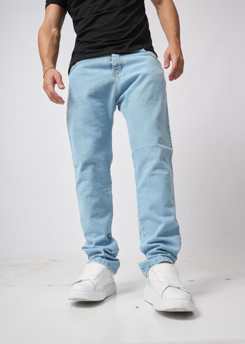 Jeans De Hombre Mom Rigido Tracy Calce Relaxed Fit Bond