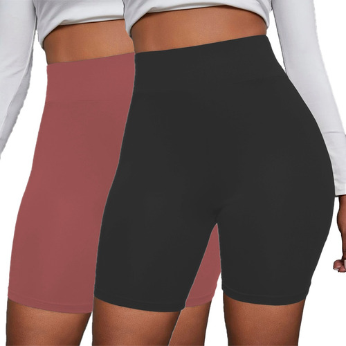 Short Licra Mujer Unitalla Pack 2 Piezas