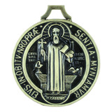 Medallon Grande De San Benito 12 Cm. 24 Piezas
