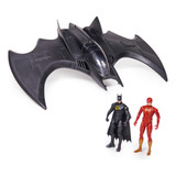 Set De Juguetes The Flash Ultimate Batwing De Dc Comics Con