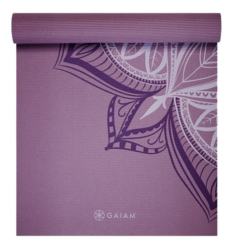 Mat De Yoga 5mm / Citron Reversible / Gaiam / Usa / Eco