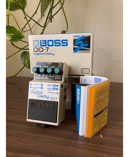 Pedal Efecto Guitarra Electrica Boss Dd7 Digital Delay