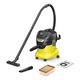 Aspiradora Para Suciedad Sólida Y Líquida Kwd 4 Karcher Color Amarillo