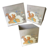 Caja Plegable De Tela Guarda Todo Organizadora Winnie Pooh