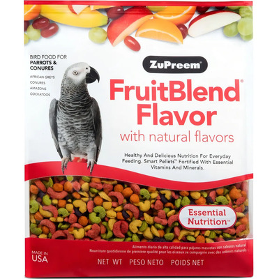 Alimento Premium+ para loros croquetas Zupreem Fruit 1.6kg | Envío gratis