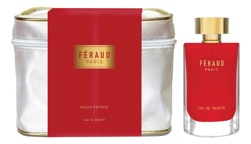 Perfume Mujer Feraud Paris Edp 90ml + Neceser Set