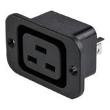 Conector Ficha C19 Hembra 3 Pin 16a 250v Ups Chasis X10 Htec