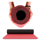 Colchoneta Mat 5 Mm Tapete Ejercicio Yoga Gym Bi Color
