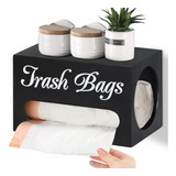 Large Trash Bag Holder Dispenser, Bag Organizer For Kitchen 