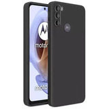 Funda Silicóne Cover Para Motorola Moto G31 Con Felpa Y Logo