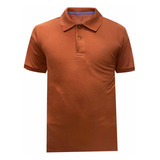 Polo Ogochi Essencial Slim Terracota