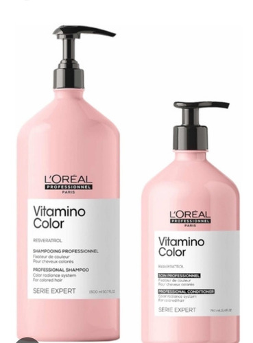 Vitamino Color Shampoo De 1500 Ml + Acondicionador 750 Ml