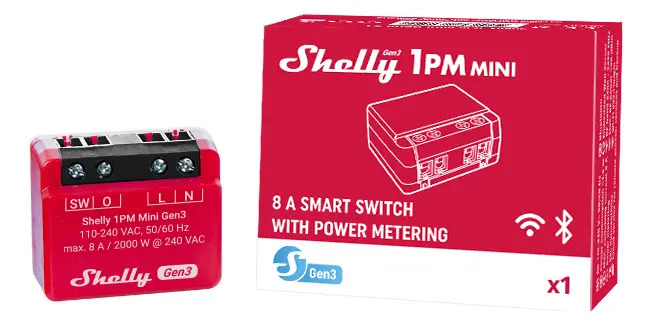 Shelly 1PM Mini Gen3