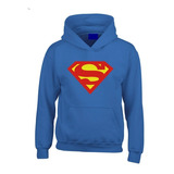 Buzo Capota Buso Superman  Saco Hoodies Niño-adulto