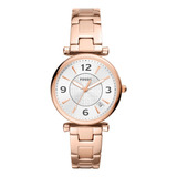 Reloj Fossil Es5158 Para Mujer Acero Inoxidable Fechador