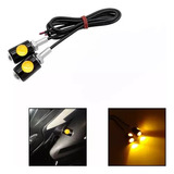 Direccionales Led Ojo De Aguila Para Moto Carro Bici