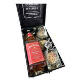 Kit Para Presente Whisky Jack Daniels Fire 1 L +2  Copos 