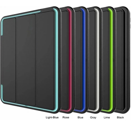 Funda Case Protector Uso Rudo Magnetico Compatible Para iPad