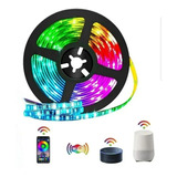 Tira Smart 2m Luces Led Multicolor Bt, App Alexa Google Wifi Luz Rgb