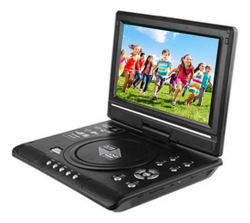 Dvd Portátil Tela Lcd 7.8 Casa,carro,mp3,dvd E Jogos 