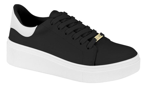 Tênis Vizzano Chunky Sneaker Salto Alto Flatform Feminino