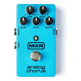 Pedal De Efeito Mxr Analog Chorus M234  Azul Seminovo