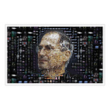 Quadro Decorativo Steve Jobs Apple Informática King Gg5