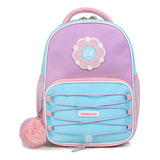 Mochila Espalda Colorblock Girl 14 PuLG